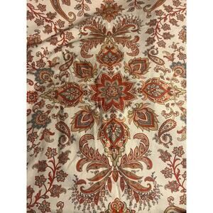 Maison d' Hermine Colorful Paisley 100% Cotton Tablecloth 54 inch by 70 Inch